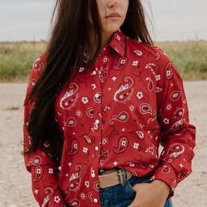 Bandana Babe Button Up